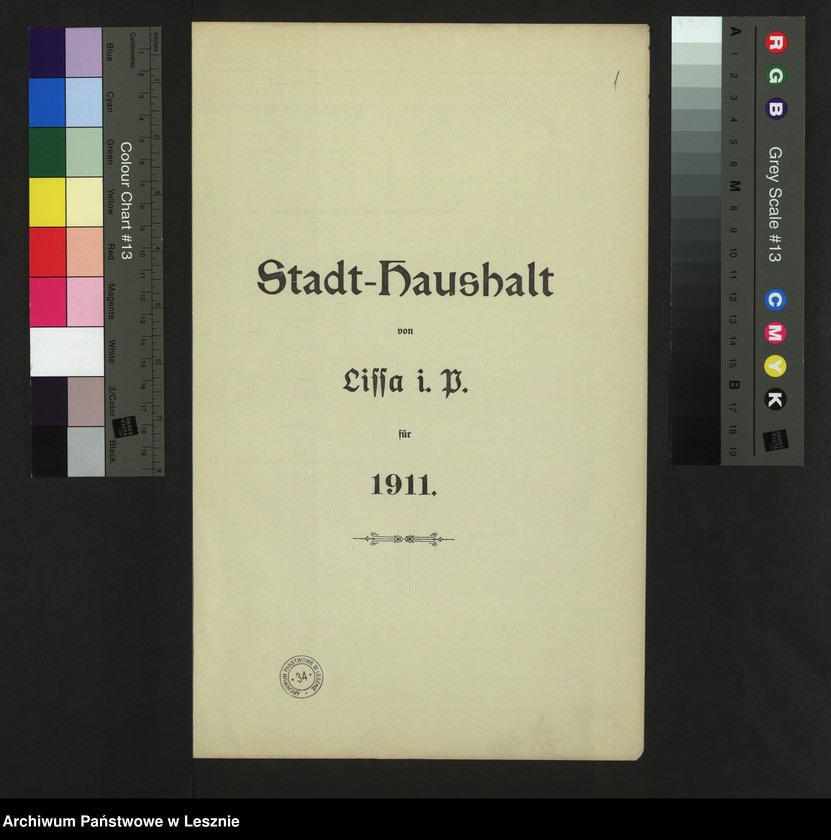 Obraz 4 z jednostki "[Stadthaushalt von Lissa]"