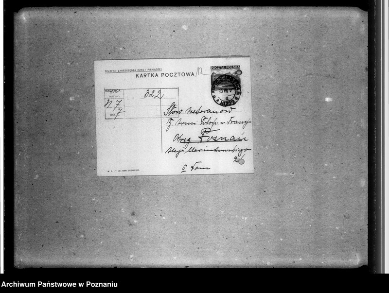 Obraz 16 z jednostki "Sprawy organizacyjne i personalne - członkowie zarządu, korespondencja"