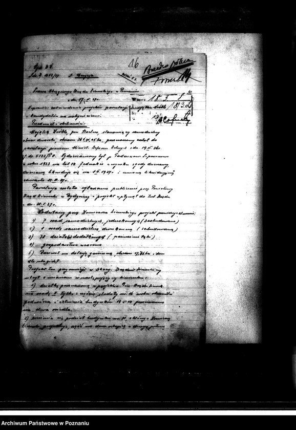 Obraz 20 z jednostki "Majątek Wróbel powiatu mogileńskiego parcelacja"