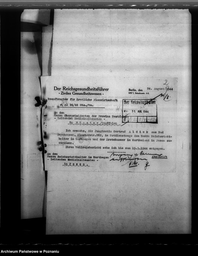 Obraz 6 z jednostki "Notdienstverpflichtung der Ärzte"