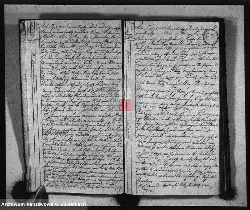 image.from.unit.number "Akta Urzędnika Stanu Cywilnego Zaszlubionych w Gminie Jeleniewskiey od Dnia 1go Mca Stycznia 1819, do ostatniego Grudnia tegoż Roku."