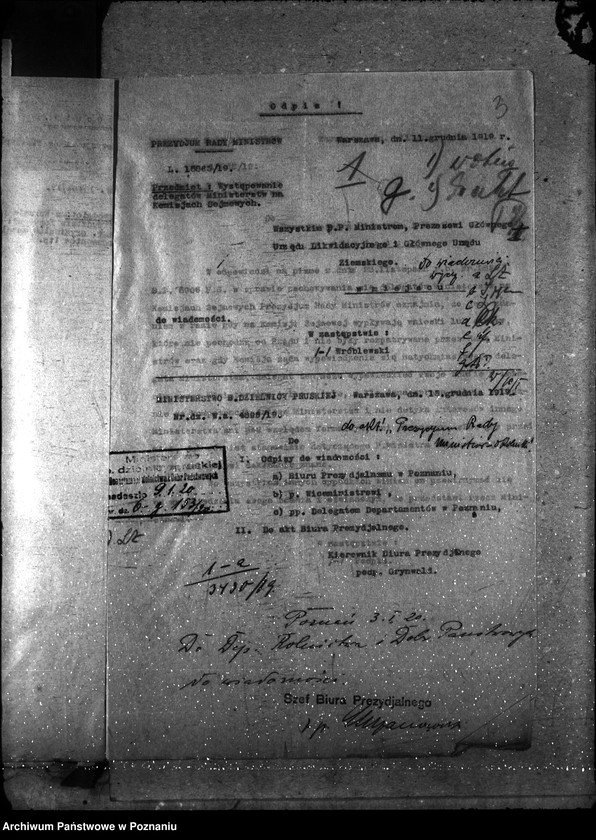 Obraz 8 z jednostki "Sprawy gospodarcze-ogólne Prezydium Rady Ministrów - okólniki 1920"