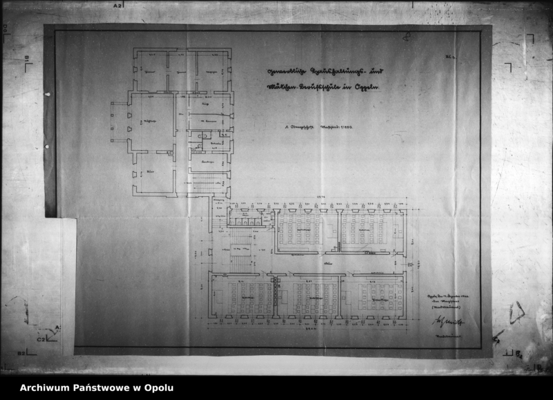 Obraz 17 z jednostki "Dokumentacja techniczna - budowa szkół w podopolskich miejscowościach, kanalizacja miasta, plan zagospodarowania przestrzennego pod ogród zoologiczny"