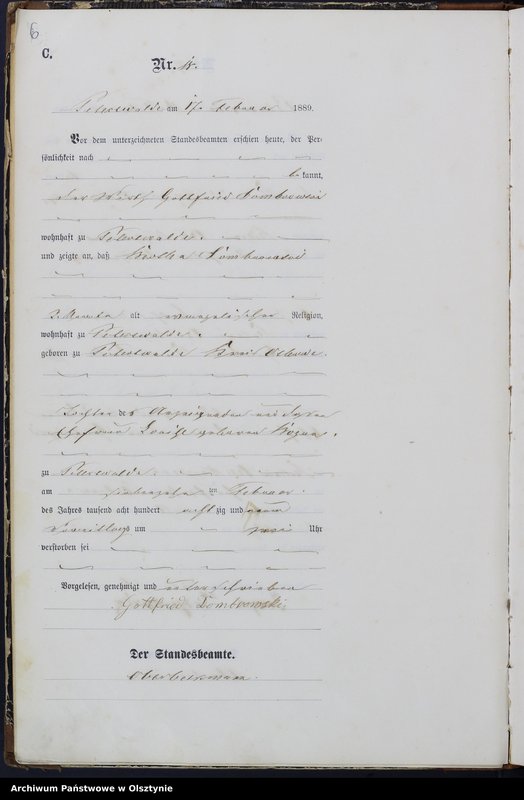 image.from.unit.number "Sterbe-Haupt-Register Nr 13 - 90"