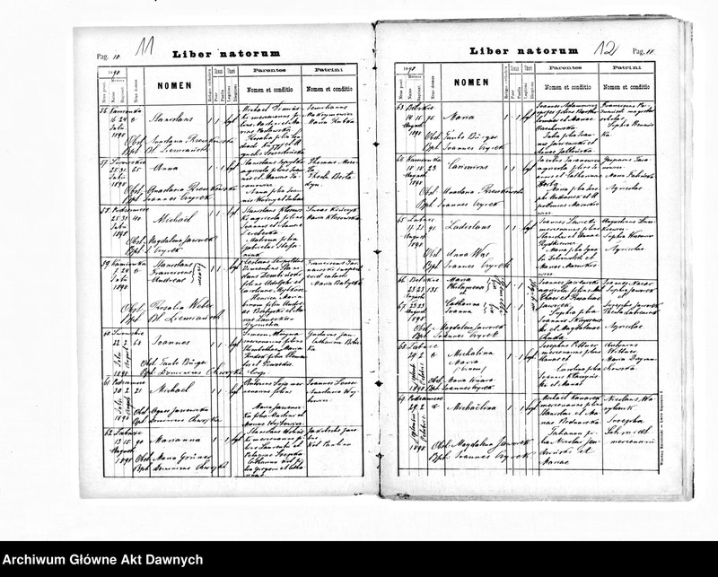 image.from.unit.number "Parafia: Kamionka Strumiłowa. Dekanat: Gliniany. Kopie z ksiąg metrykalnych ur., zg. dla całej parafii (miasto Kamionka i wsie)."
