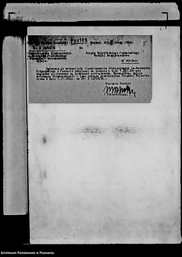 Obraz 9 z jednostki "/Stowarzyszenie Głuchoniemych im. Marszałka Piłsudskiego/"