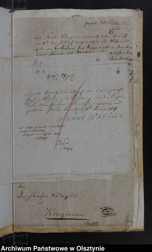 Obraz 8 z jednostki "Jahres Bau Rechnung der Kirche zu Kruklanken"