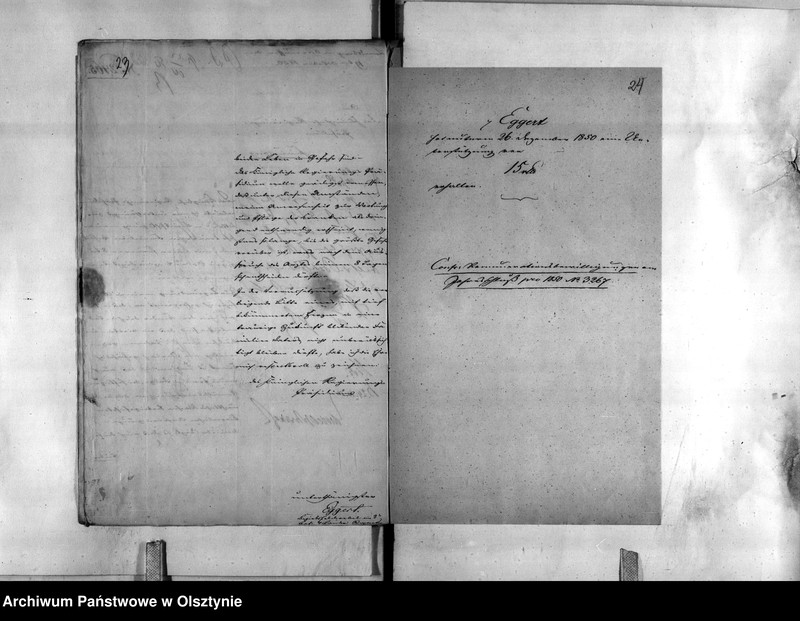 image.from.unit.number "Anstellung des Bezirksfeldwebels Eggert [August]"