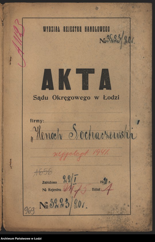 Obraz 2 z jednostki "Henoch Sochaczewski- cukiernia"