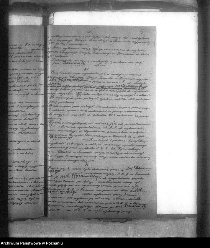 Obraz 10 z jednostki "Postępowanie techniczne /przy parcelacji majątku/ Wróble powiatu mogileńskiego"