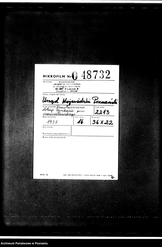 Obraz 2 z jednostki "Przewłaszczenie dotacji Parchanie powiat inowrocławski"