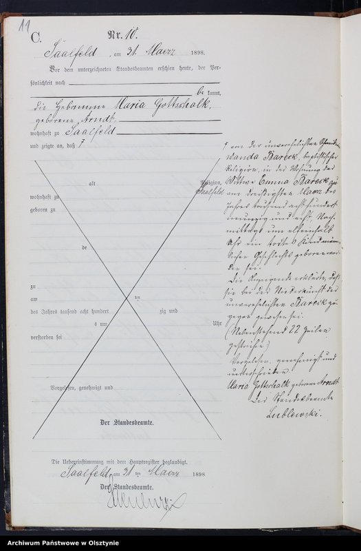 image.from.unit.number "Sterbe-Neben-Register Nr 1 - 46"