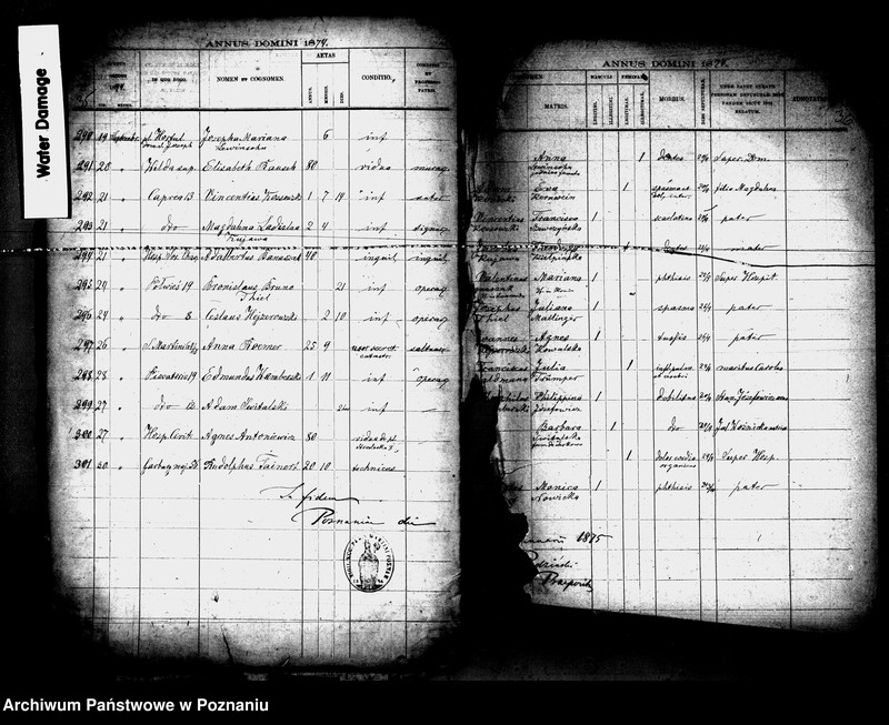 Obraz 18 z jednostki "Księga zgonów"