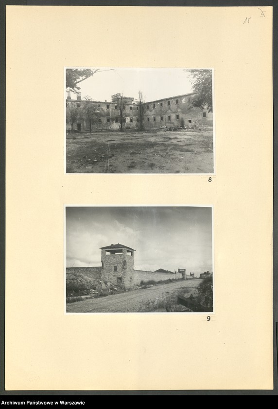 Obraz 10 z kolekcji "Odbudowa Warszawy - Rejon dzielnicy Muranów111"