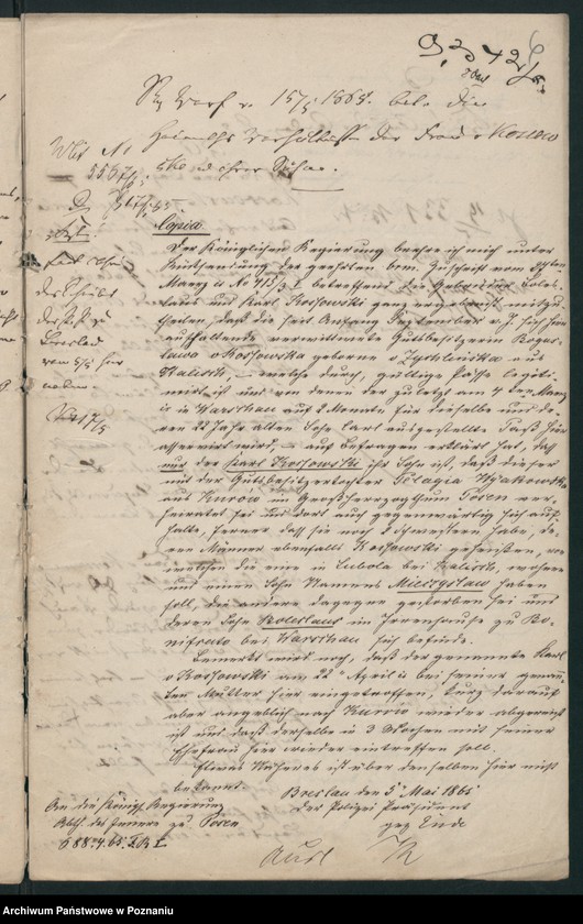 Obraz 9 z jednostki "A. betr. Boleslaus und Karl von Kossowski"