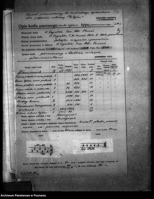 Obraz 7 z jednostki "H. Cegielski - T. A. Poznań - Górna Wilda nr woj. 4541"