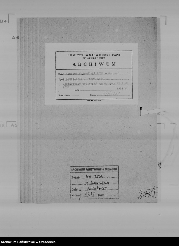 image.from.unit.number "Zestawienie posiedzeń egzekutyw Komitetów Powiatowych i Komitetów Miejskich Polskiej Zjednoczonej Partii Robotniczej"