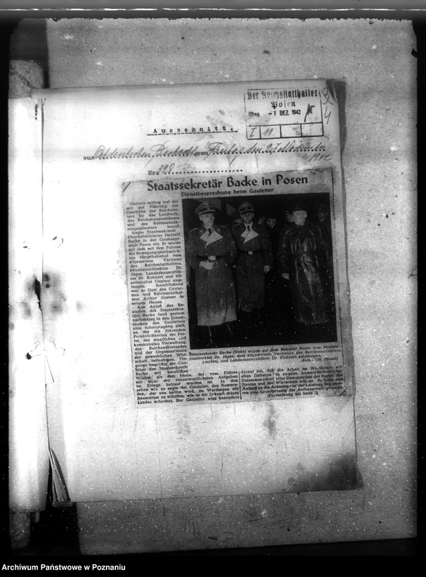 Obraz 8 z jednostki "Artike und Aufsätze - Wycinki prasowe"