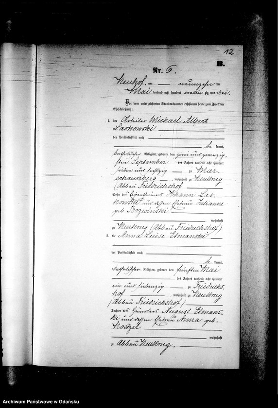 image.from.unit.number "Księga małżeństw"