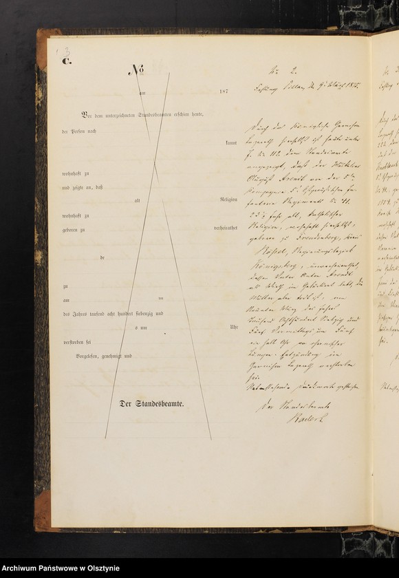 image.from.unit.number "Haupt-Sterbe-Register Nr 1 - 15"