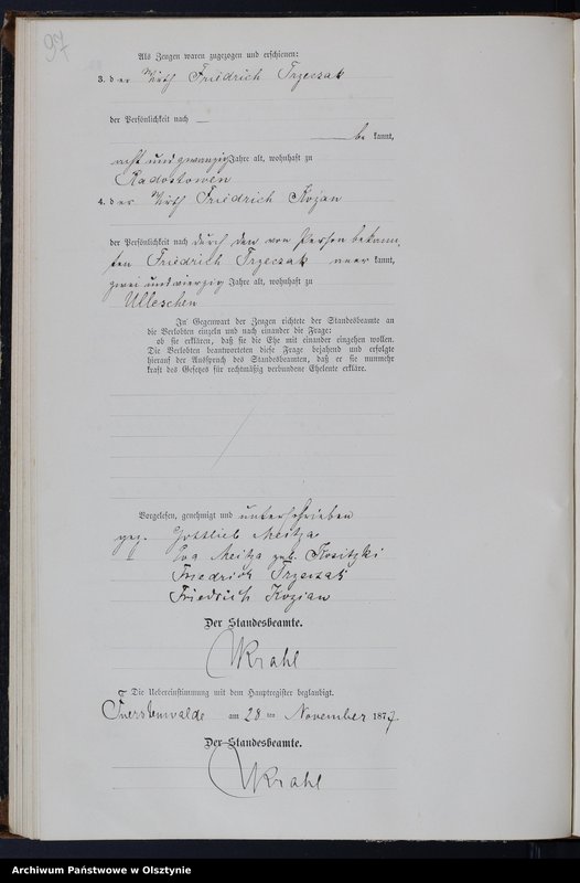 image.from.team "Urząd Stanu Cywilnego w Księżym Lasku pow. szczycieński"