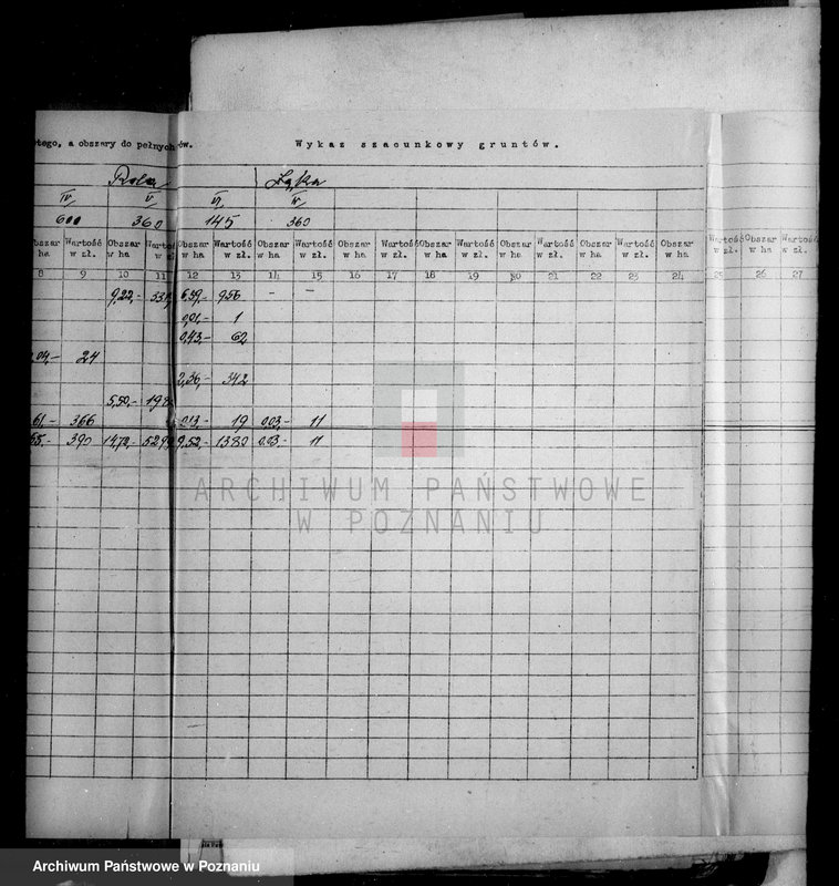 Obraz 7 z jednostki "Operat szacunkowy majątku Małocin powiatu wyrzyskiego"