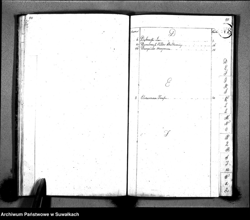 image.from.unit.number "Księgo Aktów Urodzenia Urzędnika Stanu Cywilnego Gminy Metelskiey Powiatu Seyneńskiego Departamentu Łomżyńskiego od 1- go Stycznia Tysiąc Osimset dwónastego Roku"