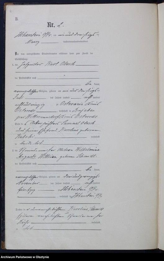 image.from.unit.number "Heiraths-Neben-Register Nr 1 - 14"