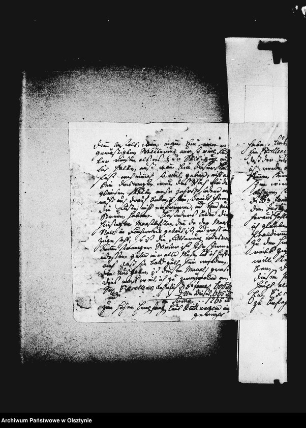 image.from.unit.number "/Bereichte des Administrators v. Reesau Sperling an den Gf. Lehndorff über Gutsgeschäfte in der Zeit vom Februar- Mai/"