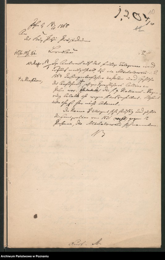 Obraz 17 z jednostki "A. betr. Heinrich von Michałowski /auch Marian und Wladislaus/"