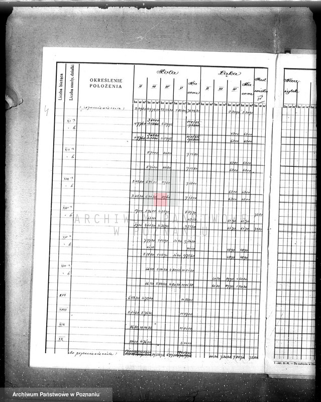 Obraz 10 z jednostki "Tymczasowy rejestr pomiarowy majątku Słębowo powiatu żnińskiego"