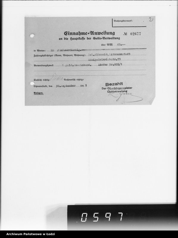 Obraz 3 z jednostki "Rechnungen für Schmucksachen"