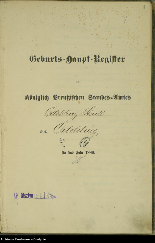 image.from.unit.number "Geburts-Haupt-Register Nr 1 - 86"