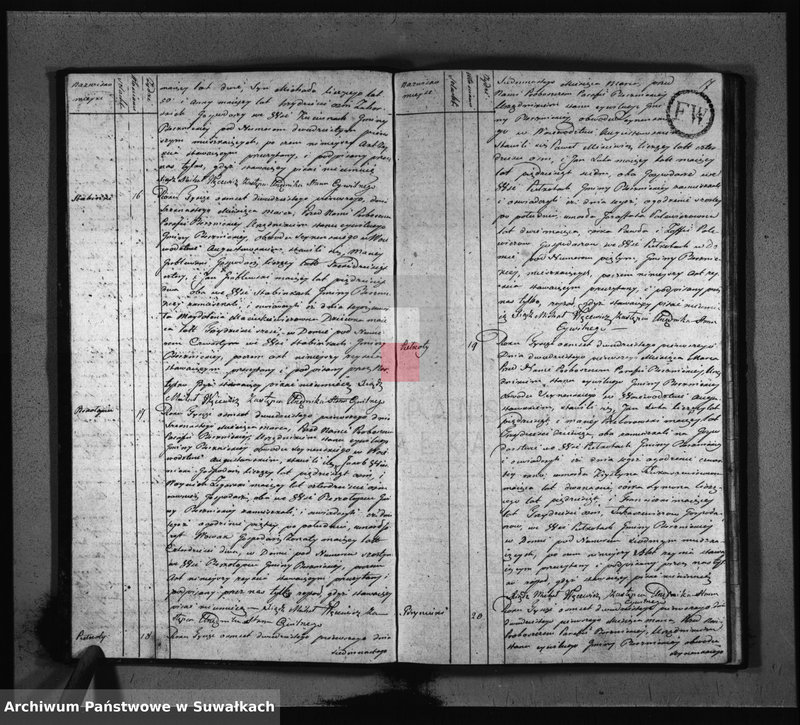 image.from.unit.number "Akta Zeszłych Gminy Berznickiey od Dnia 1-o Stycznia 1821"