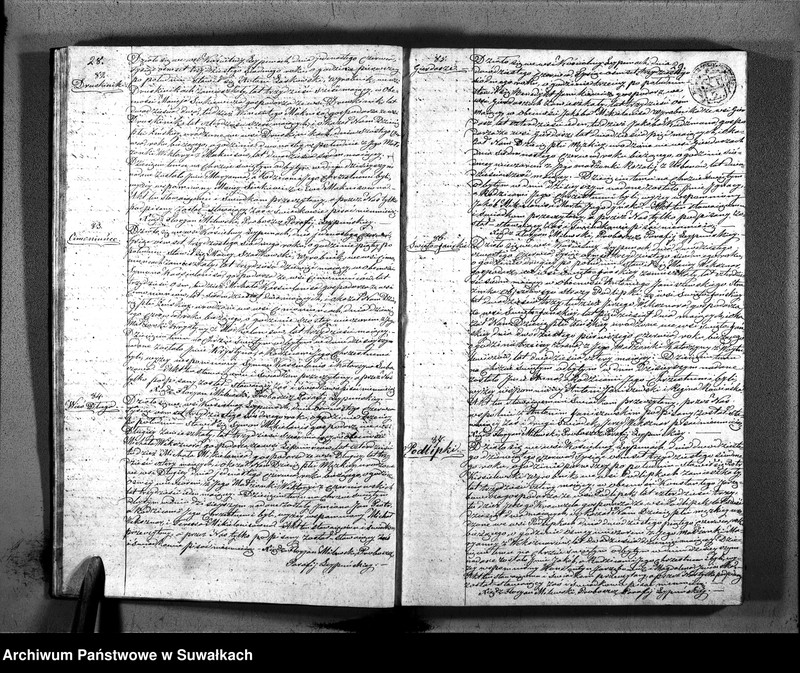 image.from.unit.number "Księga Duplikatu zawierająca w sobie Akta Urodzonych, Zaślubionych i Umarłych z Roku 1837 Parafij Leypuńskiey"