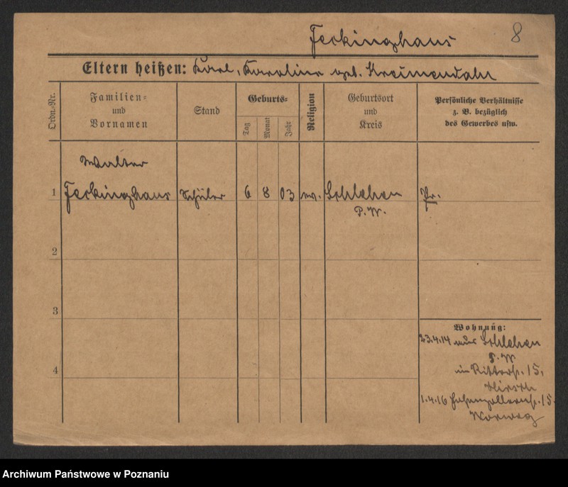 Obraz 10 z jednostki "Facke - Felsmann"