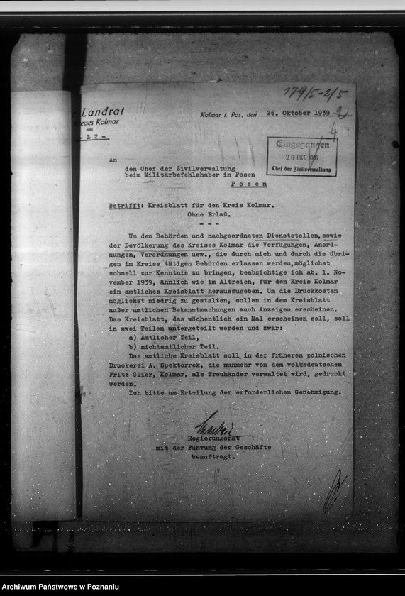 Obraz 8 z jednostki "Zeitschriften. Amtsblätter"