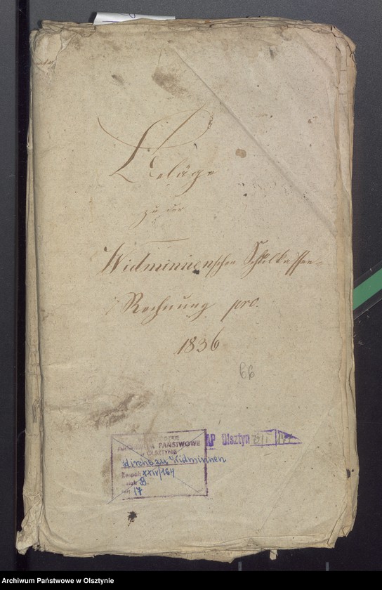 image.from.unit.number "Beläge zur Widminnenschen Schulkassen Rechnung"