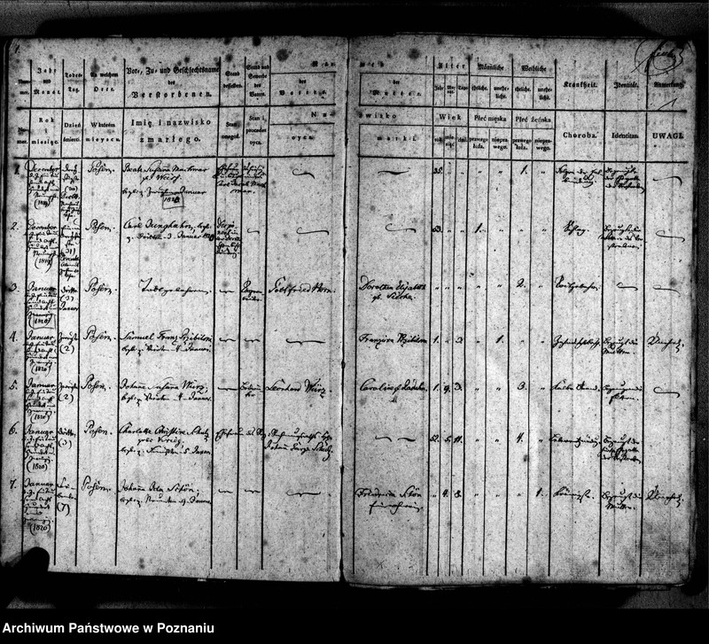 Obraz 4 z jednostki "Sterbenbuch"