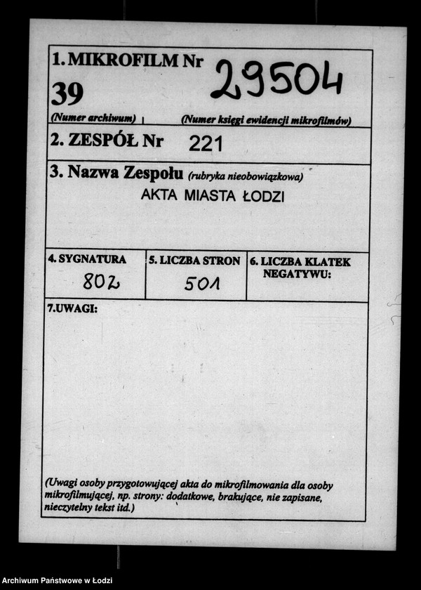 Obraz 2 z jednostki "Akta w przedmiocie świadectw przesiedleń"