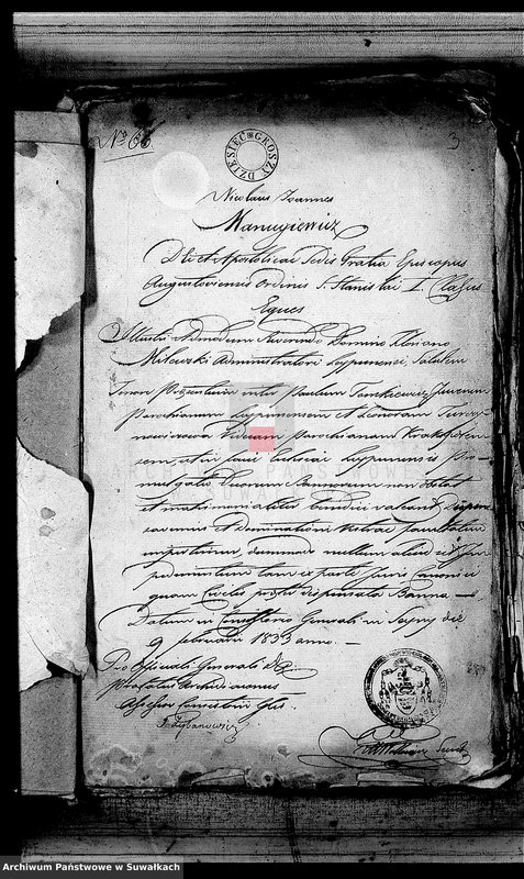 image.from.unit.number "[Dowody Akt małżeństwa Parafii Lejpuńskiej z lat 1833 i 1834]"