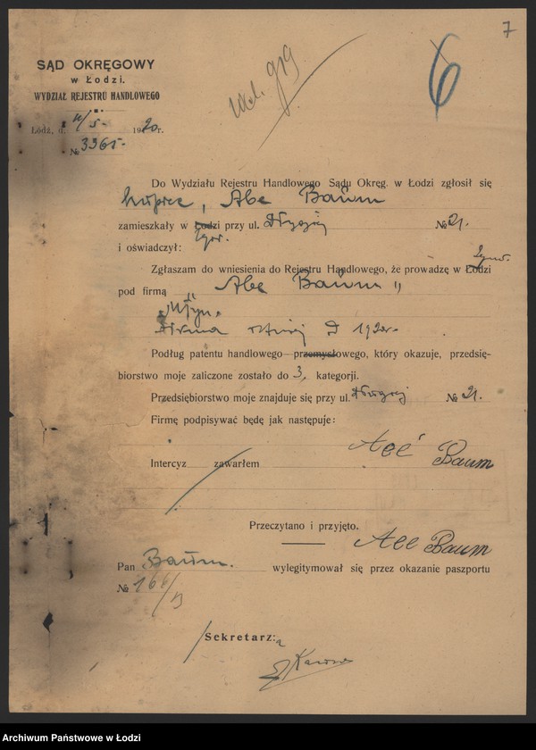 Obraz 9 z jednostki "Abe Baum – młyn Zgierz"