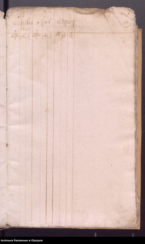 image.from.unit.number "Kobultische Kirchen Jahres-Rechnung über Einnahme und Ausgabe Geld"