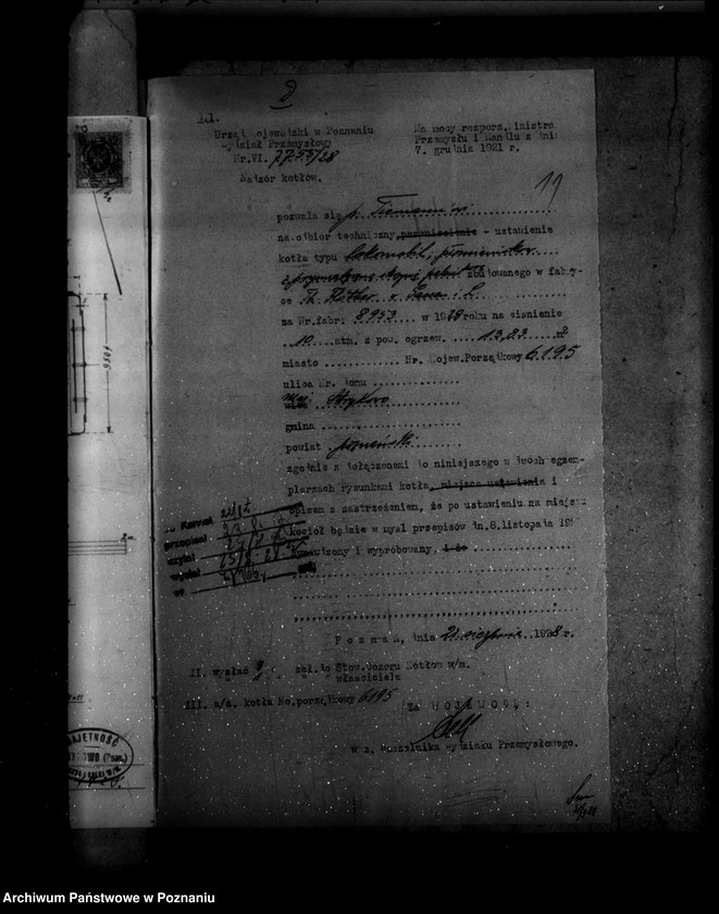 Obraz 15 z jednostki "Majętność Strykowo powiat poznański własność Tiemann nr woj. kotła 6195"