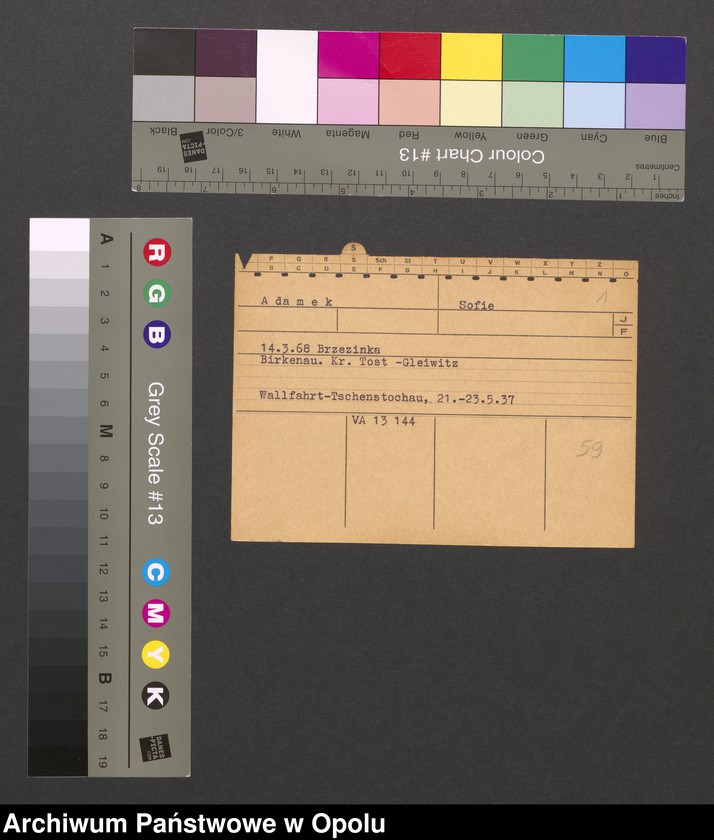 Obraz 3 z jednostki "[Adamek Sofie, ur. 14.3.1868 Brzezinka] ]"