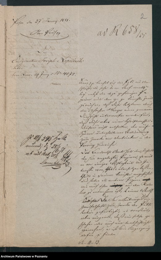 Obraz 5 z jednostki "A. betr. Josef von Łopaciński"