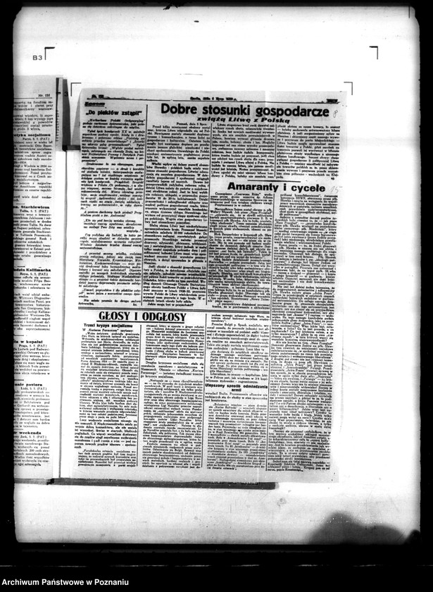 Obraz 19 z jednostki "/Różne wycinki z gazet w sprawach politycznych/"