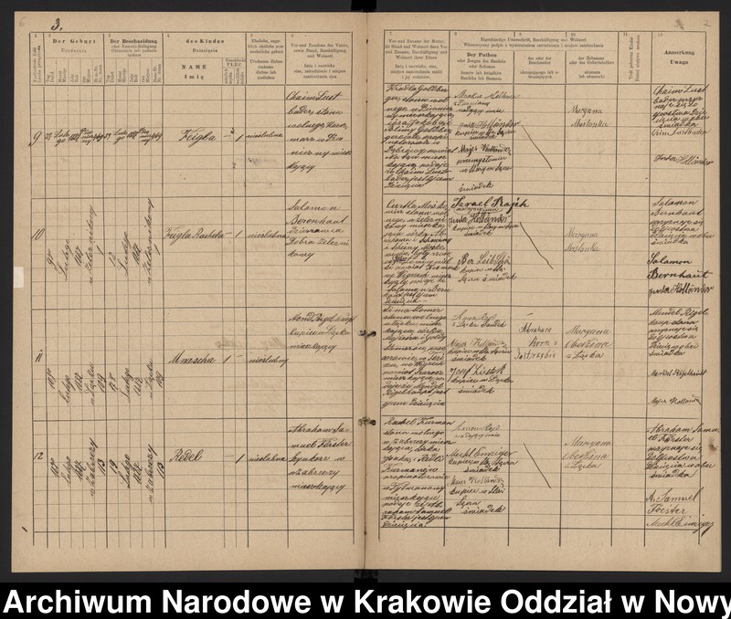 Obraz 6 z jednostki "[Księga urodzeń]"