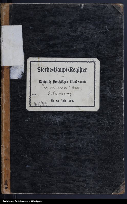 image.from.unit.number "Sterbe-Haupt-Register Nr 1 - 47"