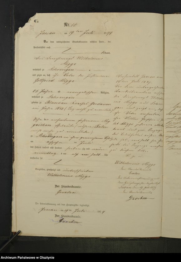 image.from.unit.number "Sterbe-Neben-Register Nr 1 - 20"